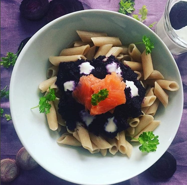 sans gluten ni produits laitiers : pates saumon