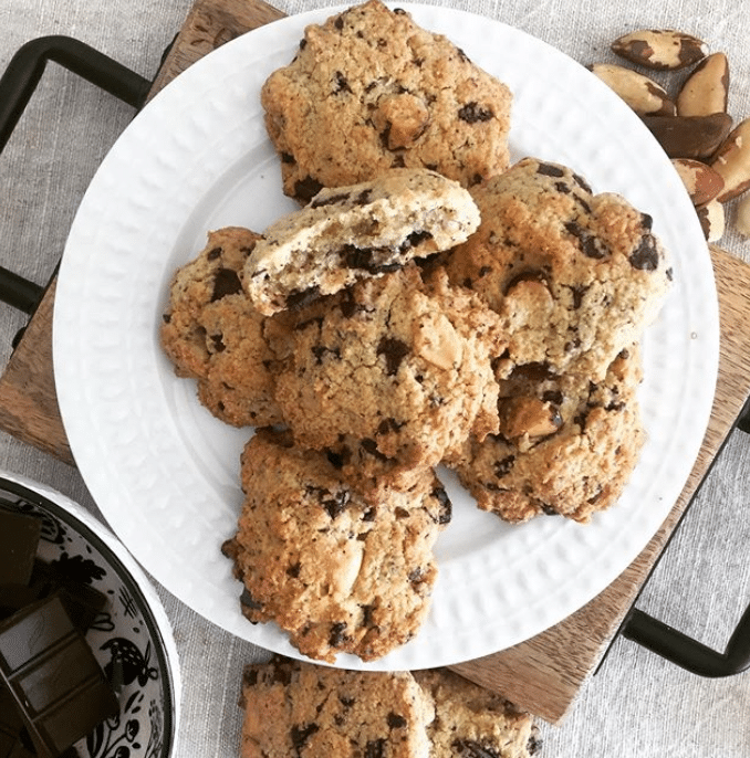 Cookies aux pépites de chocolat sans lactose et sans œufs