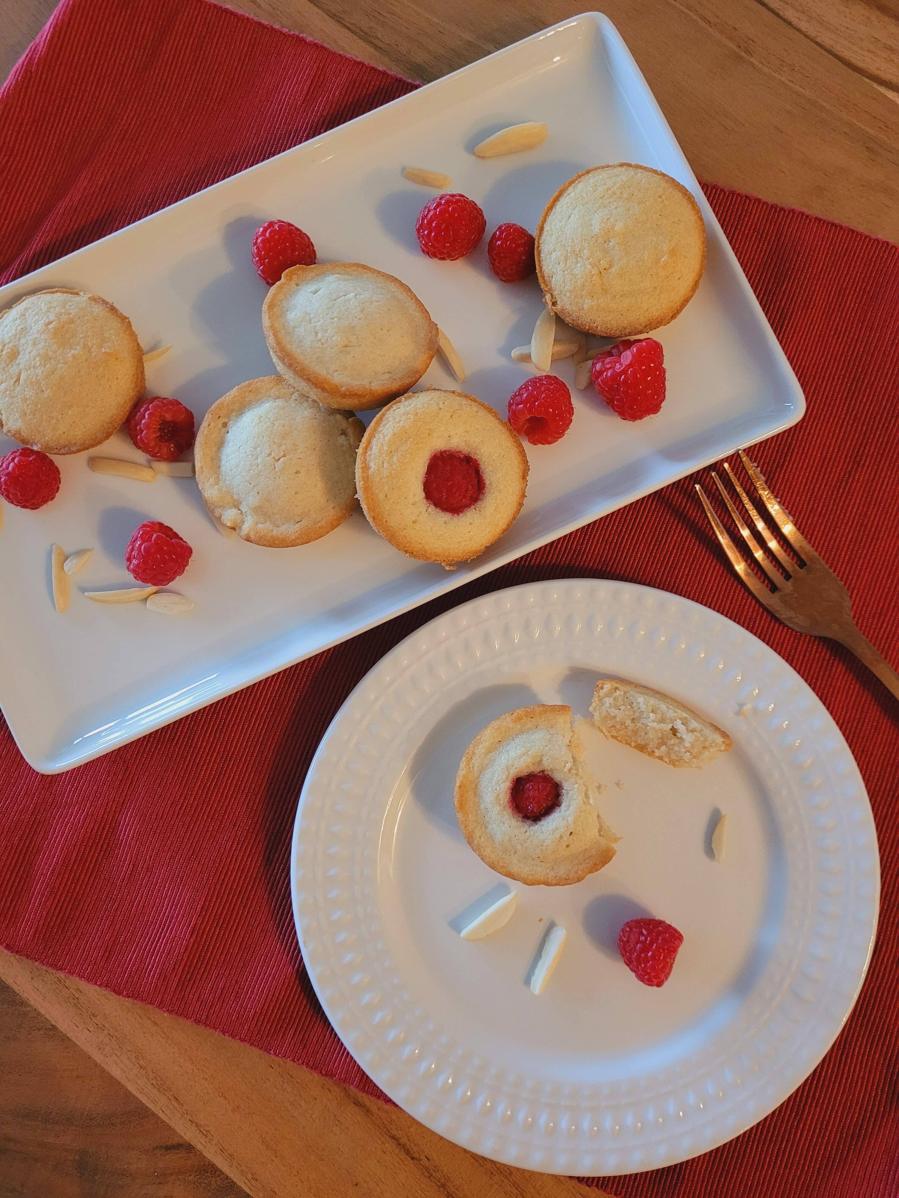 financiers sans gluten sans lactose sans sucre