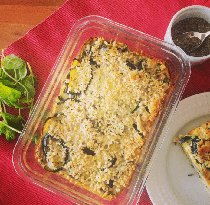 tian courgettes sans lactose